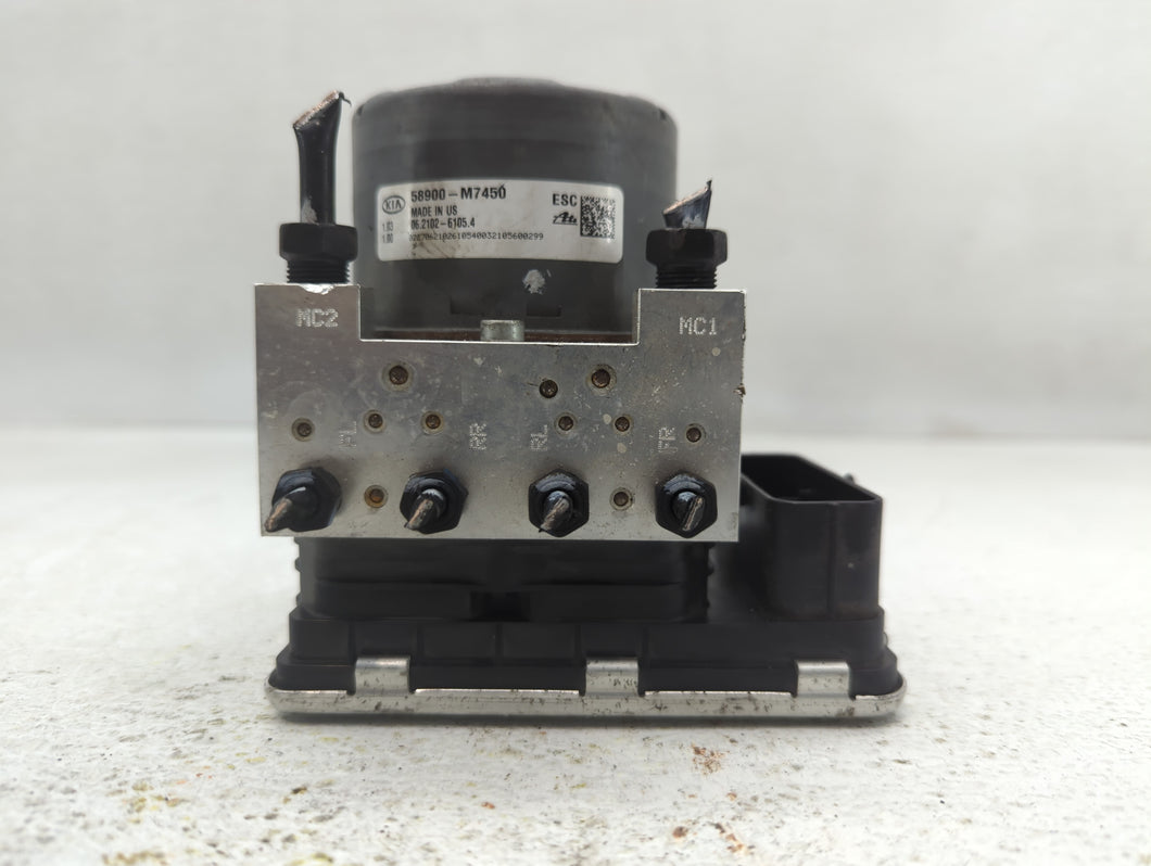 2019-2021 Kia Forte ABS Pump Control Module Replacement P/N:58900-M7450 Fits Fits 2019 2020 2021 OEM Used Auto Parts