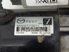 2012-2022 Mazda 3 Car Starter Motor Solenoid OEM P/N:4215 M000TD0071ZC Fits OEM Used Auto Parts