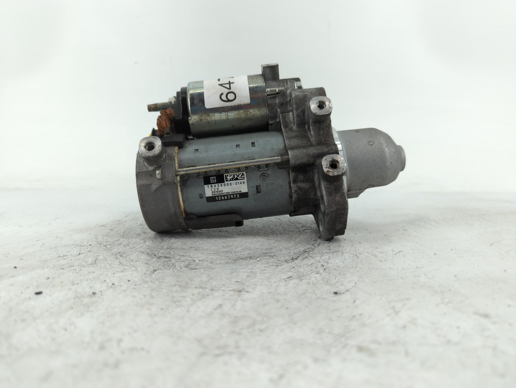 2018-2022 Chevrolet Traverse Car Starter Motor Solenoid OEM P/N:12667973 TN438000-2140 Fits OEM Used Auto Parts