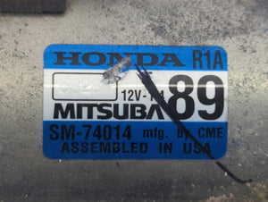 2013-2015 Honda Civic Car Starter Motor Solenoid OEM P/N:SM-74014 Fits Fits 2013 2014 2015 2016 2017 2018 2019 2020 2021 2022 OEM Used Auto Parts