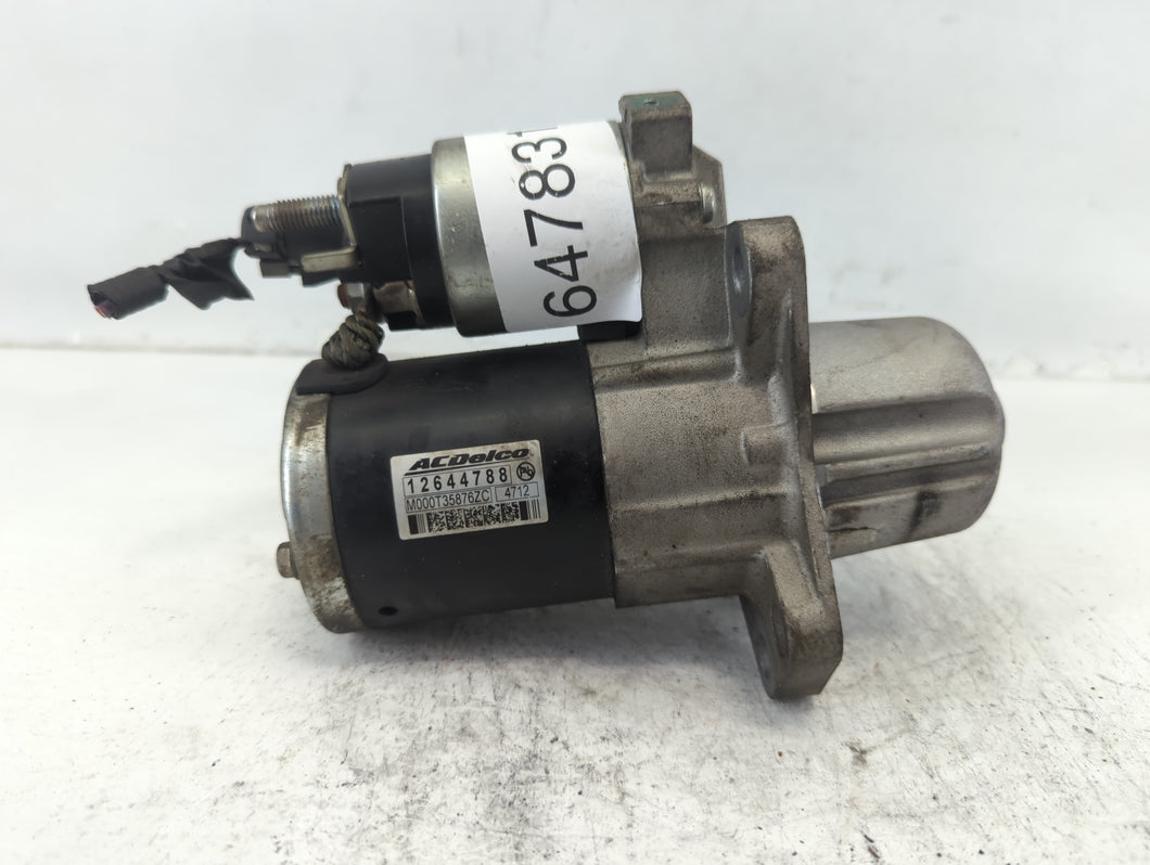 2010-2015 Chevrolet Camaro Car Starter Motor Solenoid OEM P/N:M000T35876ZC 12644788 Fits OEM Used Auto Parts