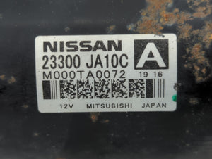 2009-2013 Nissan Murano Car Starter Motor Solenoid OEM P/N:M000TA0072 23300 JA10C Fits OEM Used Auto Parts