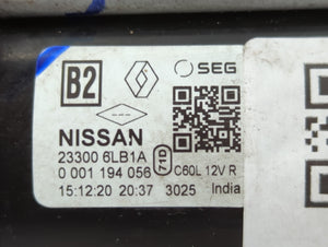 2020-2022 Nissan Sentra Car Starter Motor Solenoid OEM P/N:0 001 194 056 23300 6LB1A Fits Fits 2020 2021 2022 OEM Used Auto Parts