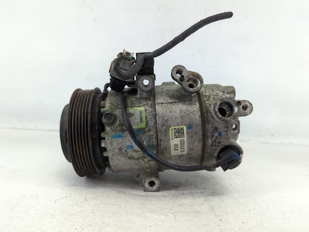 2017-2020 Hyundai Elantra Air Conditioning A/c Ac Compressor Oem