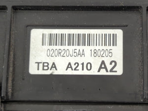 2016-2018 Honda Civic Fusebox Fuse Box Panel Relay Module P/N:020R20J5AA Fits Fits 2016 2017 2018 OEM Used Auto Parts