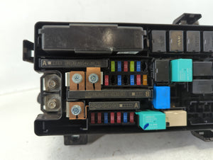 2017-2019 Honda Civic Fusebox Fuse Box Panel Relay Module P/N:020R10DWUG 160825 TBA A210 A2 Fits Fits 2017 2018 2019 OEM Used Auto Parts