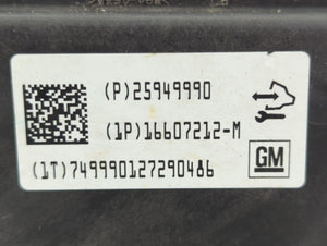 2010 Chevrolet Malibu ABS Pump Control Module Replacement P/N:16607212-M 25949990 Fits OEM Used Auto Parts