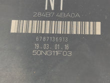 2014-2016 Nissan Rogue Fusebox Fuse Box Panel Relay Module P/N:284B7 4BA0A Fits Fits 2014 2015 2016 OEM Used Auto Parts