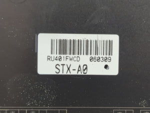 2007-2013 Acura Mdx Fusebox Fuse Box Panel Relay Module P/N:STX-A0 060309, RU401FWCD Fits Fits 2007 2008 2009 2010 2011 2012 2013 OEM Used Auto Parts