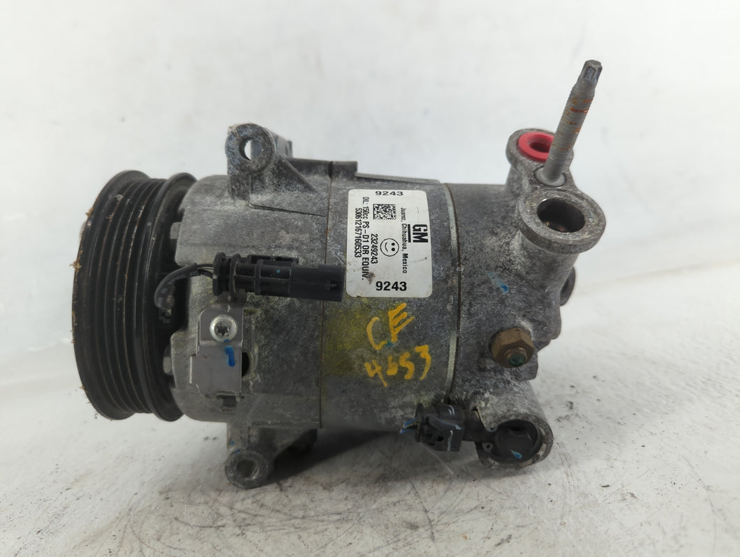 2018-2019 Gmc Terrain Air Conditioning A/c Ac Compressor Oem