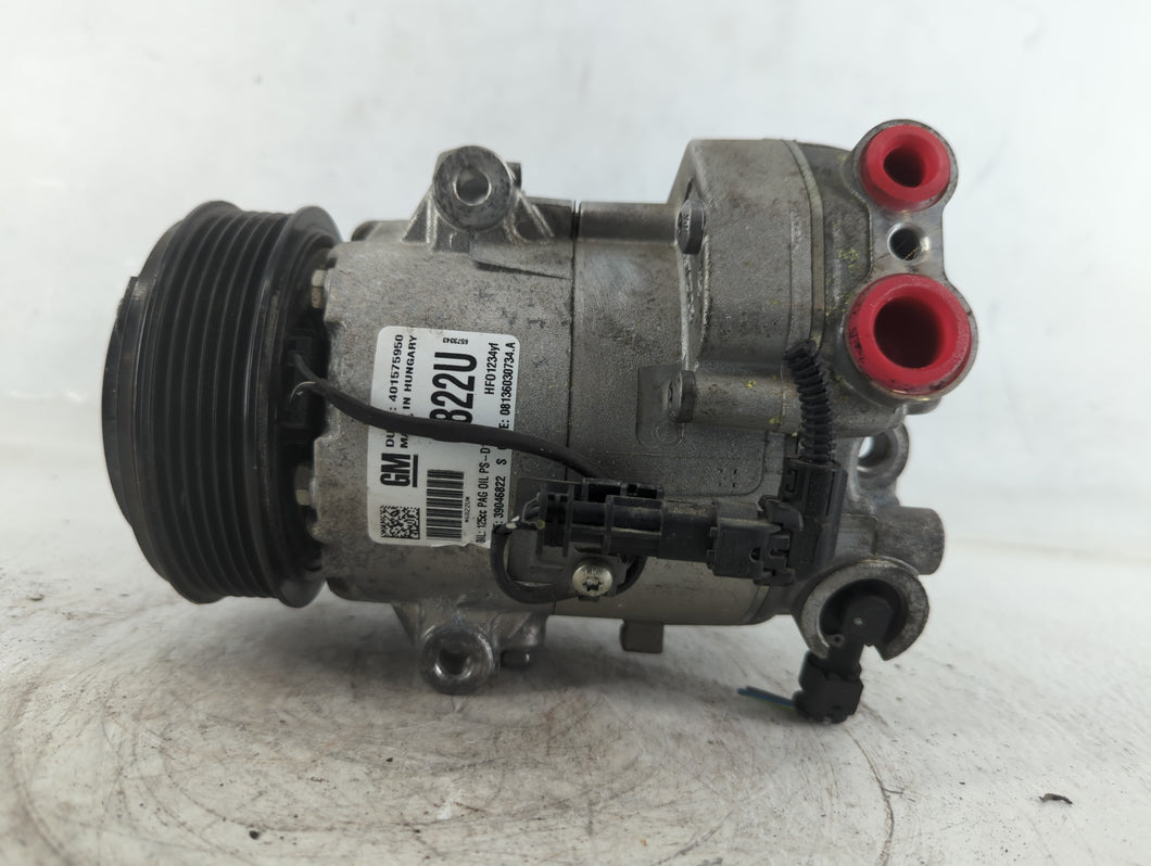 2017-2019 Buick Cascada Air Conditioning A/c Ac Compressor Oem