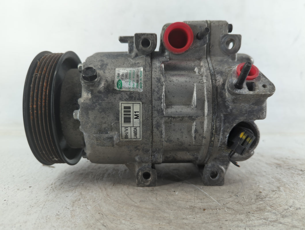 2013-2014 Hyundai Genesis Air Conditioning A/c Ac Compressor Oem