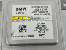 2011-2013 Bmw 528i Headlight Ballast Head Light