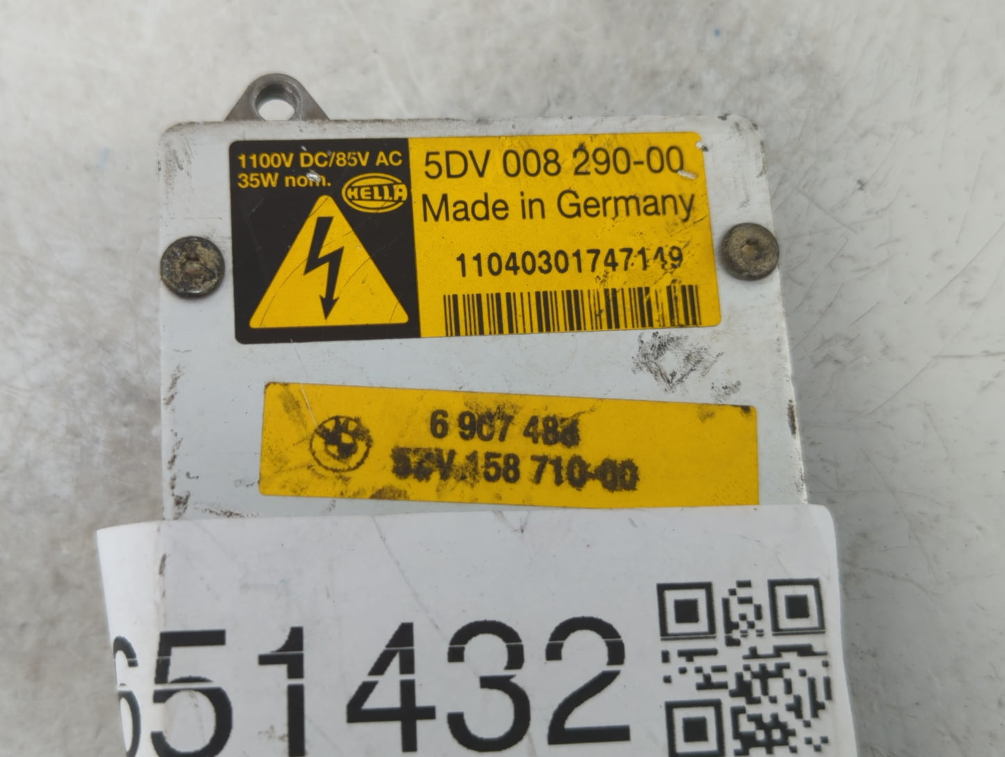 2003-2005 Bmw 745i Headlight Ballast Head Light - Oemusedautoparts1.com