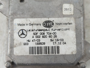 Mercedes-benz Ml250 Headlight Ballast Head Light