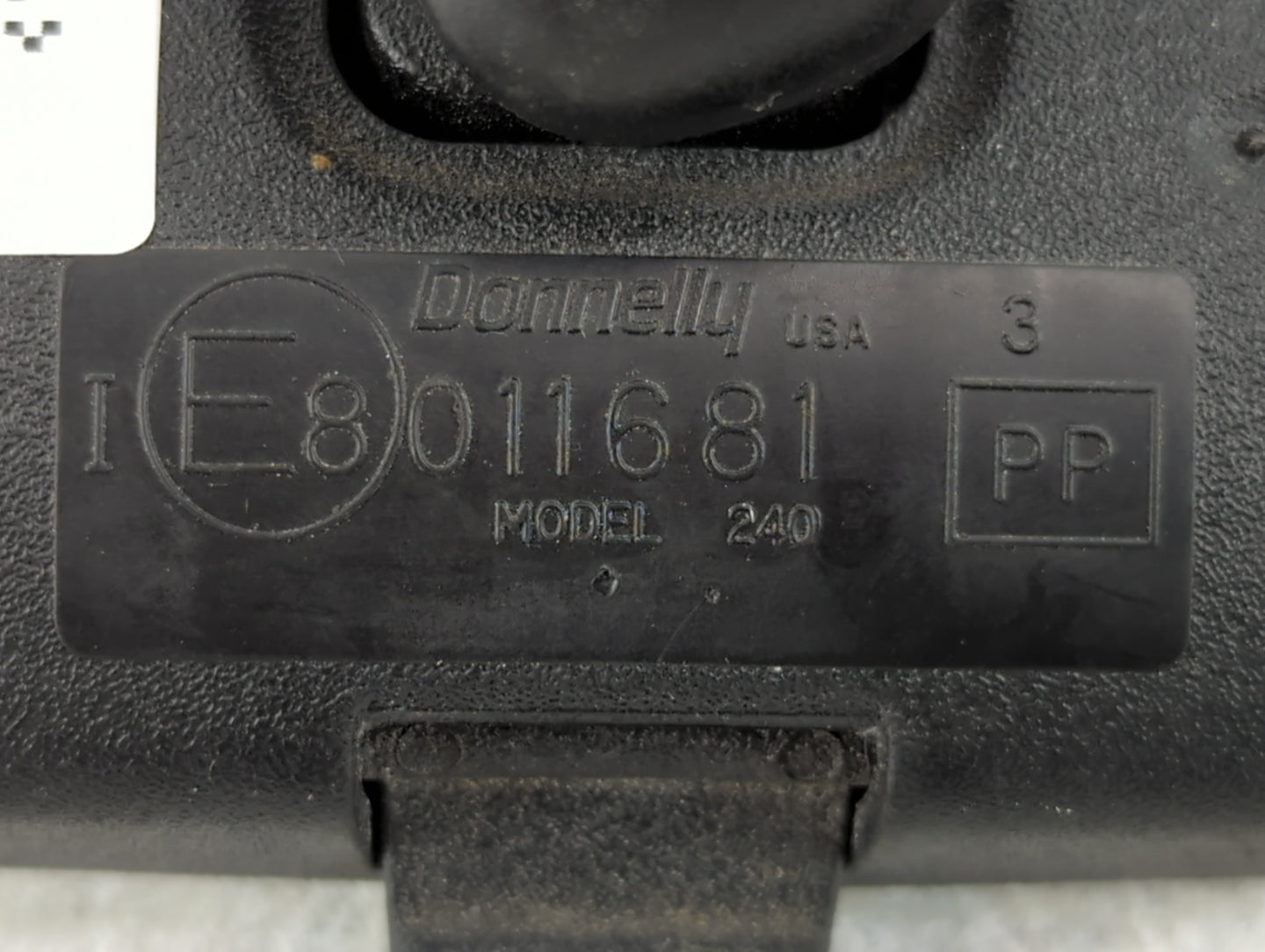 2004 Honda Civic Interior Rear View Mirror Replacement OEM P/N:E8011681 Fits OEM Used Auto Parts - Oemusedautoparts1.com