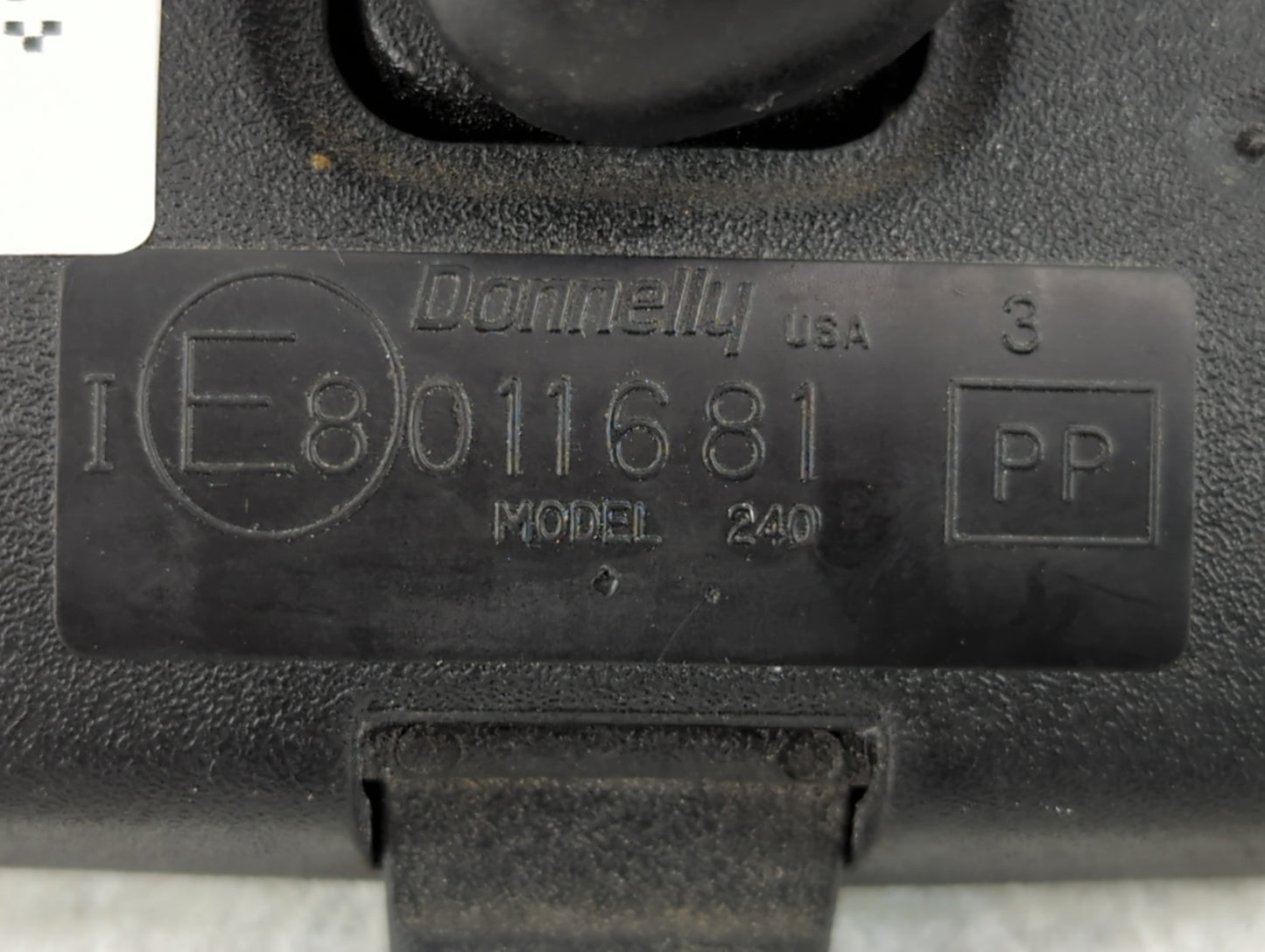 2004 Honda Civic Interior Rear View Mirror Replacement OEM P/N:E8011681 Fits OEM Used Auto Parts - Oemusedautoparts1.com