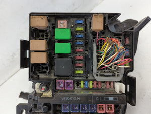 2011-2013 Kia Optima Fusebox Fuse Box Panel Relay Module P/N:1210230843 Fits Fits 2011 2012 2013 OEM Used Auto Parts