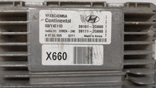 2011 Hyundai Sonata PCM Engine Control Computer ECU ECM PCU OEM P/N:39111-2G670 39101-2G660 39111-2G660 Fits OEM Used Auto Parts - Oemusedautoparts1.com