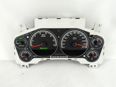 2007-2010 Gmc Sierra 1500 Instrument Cluster Speedometer Gauges Fits Fits 2007 2008 2009 2010 2011 OEM Used Auto Parts