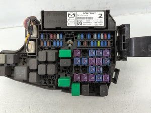 2013-2022 Mazda Cx-5 Fusebox Fuse Box Panel Relay Module P/N:K123-6676Y Fits OEM Used Auto Parts