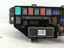 2008-2010 Honda Accord Fusebox Fuse Box Panel Relay Module P/N:49F1358E325918 01C4I1834, 202080804 Fits Fits 2008 2009 2010 OEM Used Auto Parts