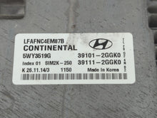 2015-2017 Hyundai Sonata PCM Engine Control Computer ECU ECM PCU OEM P/N:39111-2GGK0 39101-2GGK0 Fits Fits 2015 2016 2017 OEM Used Auto Parts