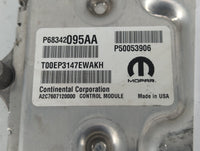 2018 Jeep Compass PCM Engine Control Computer ECU ECM PCU OEM P/N:P68342095AA Fits OEM Used Auto Parts - Oemusedautoparts1.com