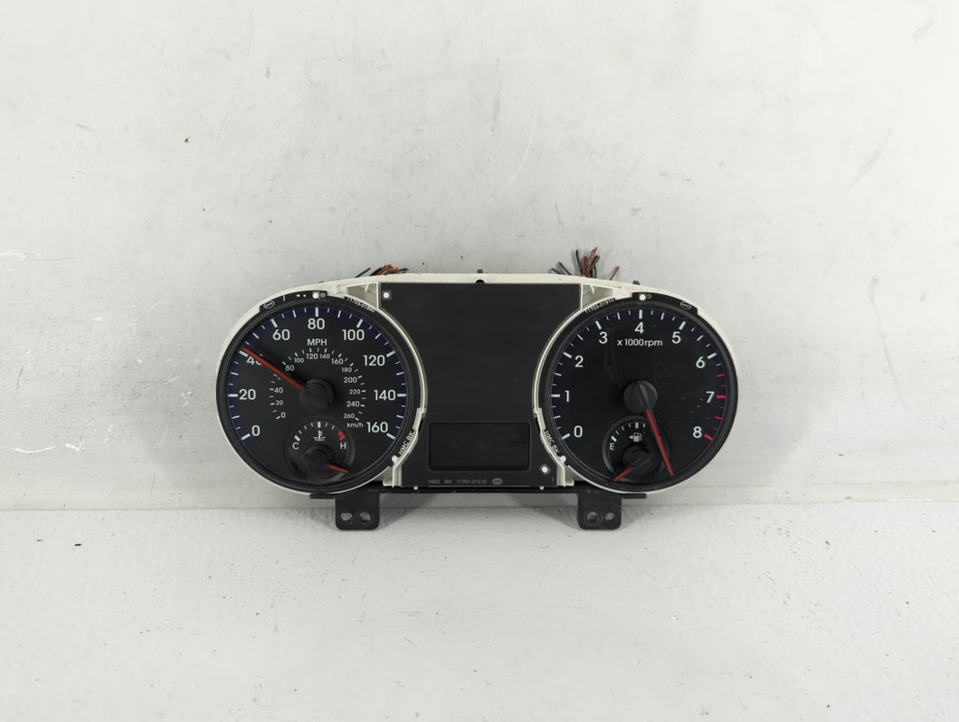 2011-2012 Hyundai Genesis Instrument Cluster Speedometer Gauges P/N:11001-79770CH 94011-2M090 Fits Fits 2011 2012 OEM Used Auto Parts