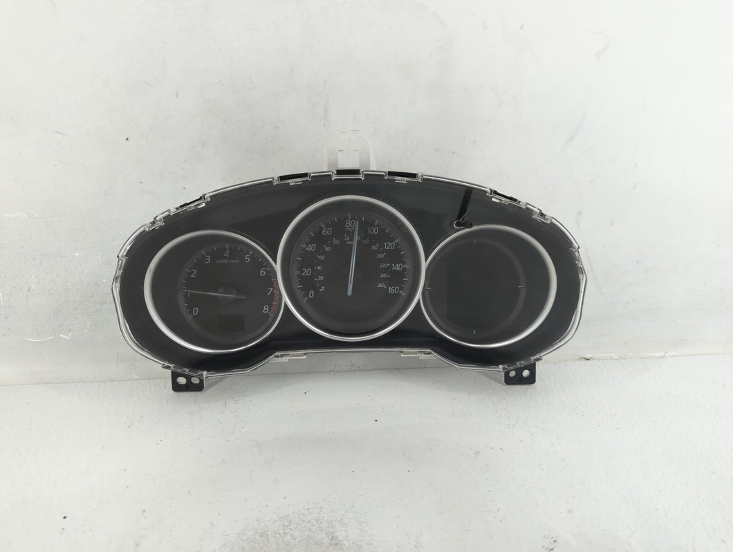 2016 Mazda 6 Instrument Cluster Speedometer Gauges P/N:G46L55430 GMN655471B Fits OEM Used Auto Parts