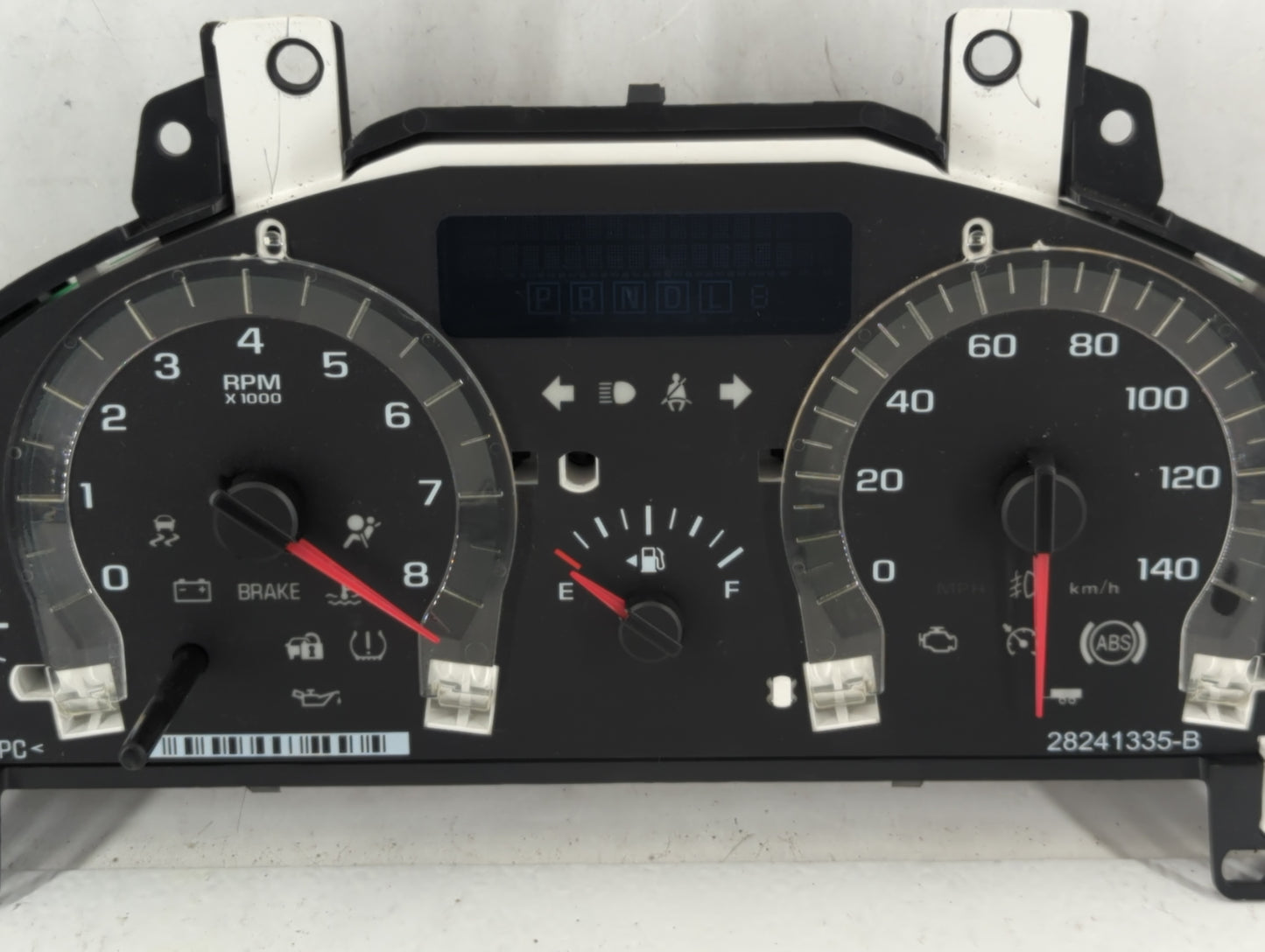 2012 Chevrolet Traverse Instrument Cluster Speedometer Gauges Fits OEM Used Auto Parts - Oemusedautoparts1.com