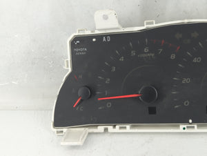 2010-2011 Toyota Camry Instrument Cluster Speedometer Gauges P/N:TN257450-3433 83800-06V10-00 Fits Fits 2010 2011 OEM Used Auto Parts