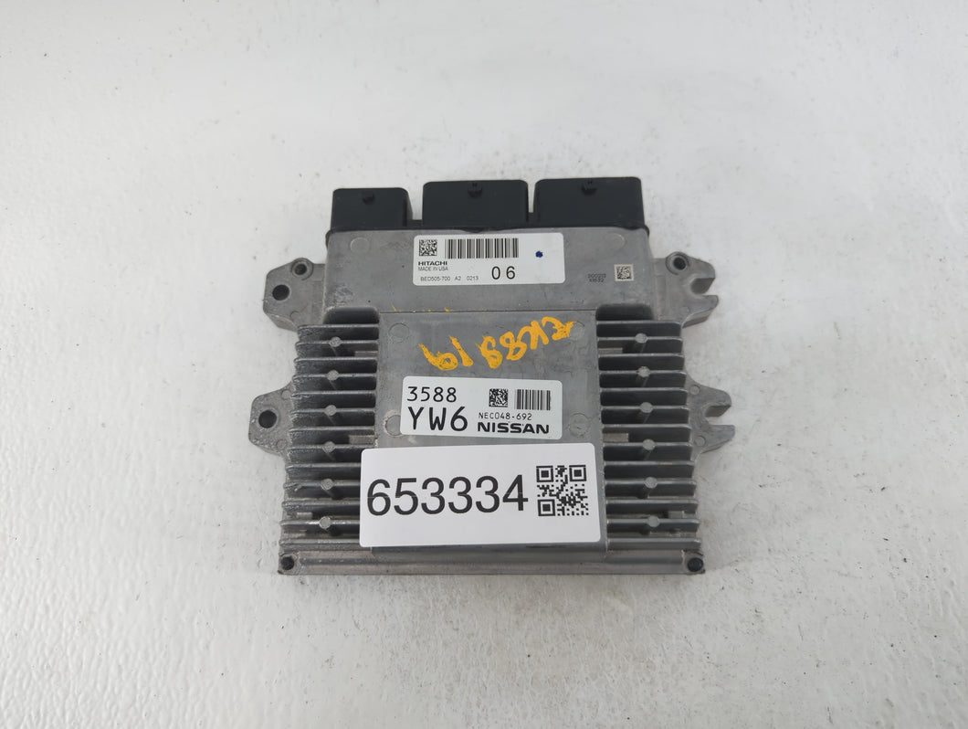 2020-2022 Nissan Sentra PCM Engine Control Computer ECU ECM PCU OEM P/N:NEC048-692 Fits Fits 2020 2021 2022 OEM Used Auto Parts