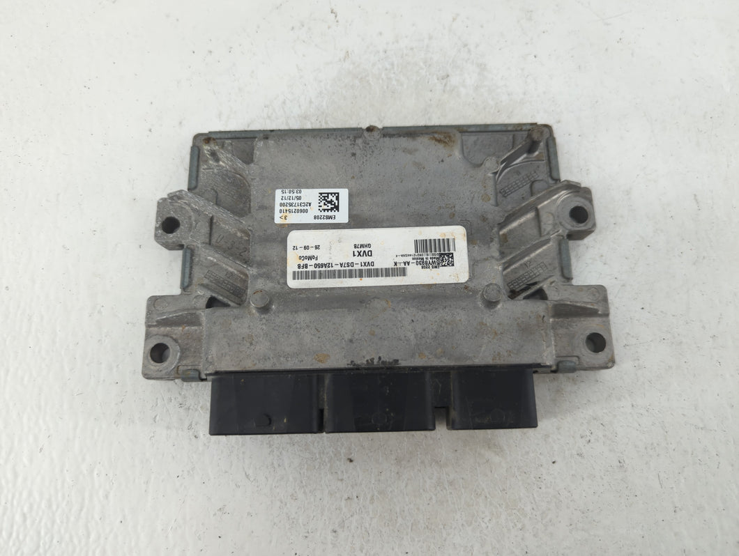 2013 Ford Fusion PCM Engine Control Computer ECU ECM PCU OEM P/N:DVX1-DS7A-12A650-BFB Fits OEM Used Auto Parts