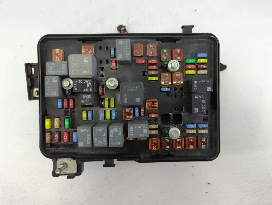 2010 Gmc Terrain Fusebox Fuse Box Panel Relay Module P/N:20848336 01 Fits OEM Used Auto Parts