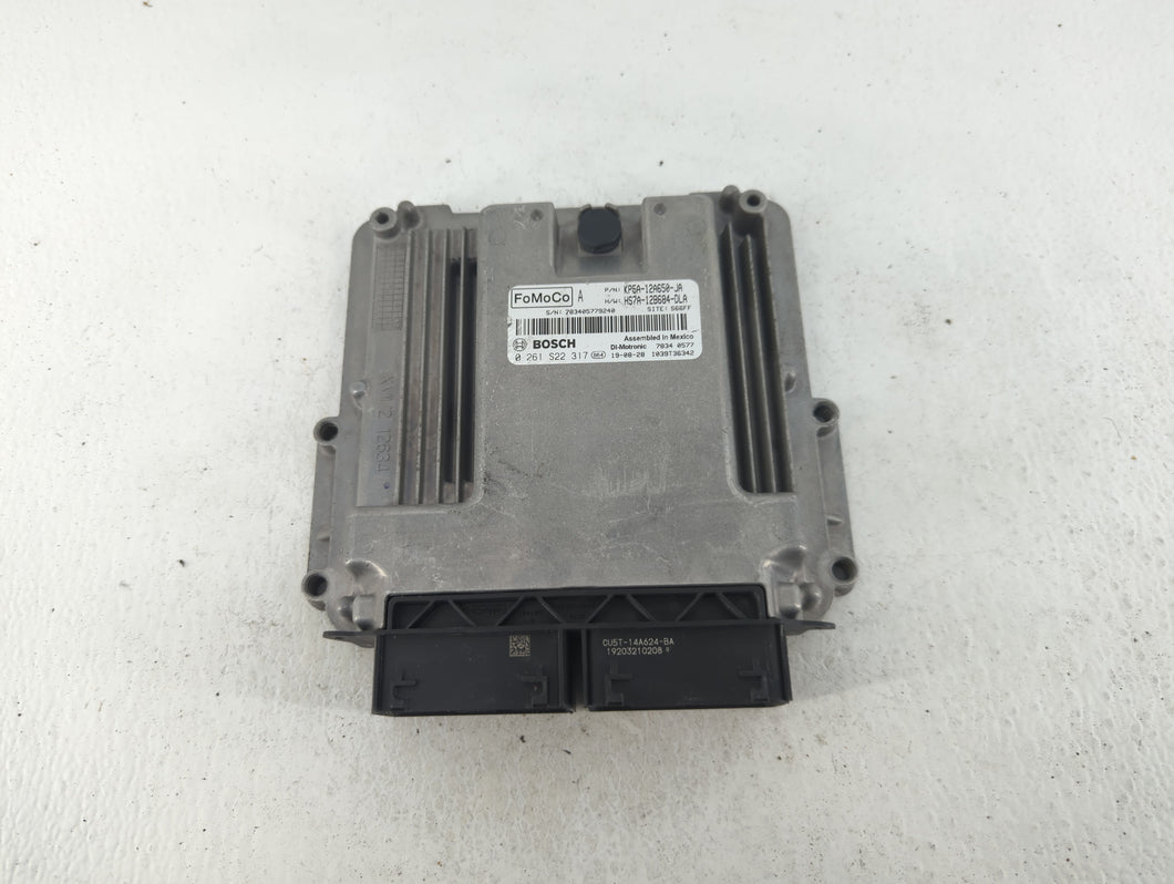 2020 Lincoln Mkz PCM Engine Control Computer ECU ECM PCU OEM P/N:HS7A-12B684-DLA KP5A-12A650-JA Fits Fits 2019 OEM Used Auto Parts