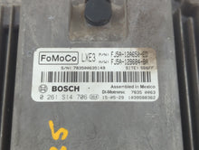 2013-2016 Ford Escape PCM Engine Control Computer ECU ECM PCU OEM P/N:FJ5A-12A650-ED Fits Fits 2013 2014 2015 2016 OEM Used Auto Parts