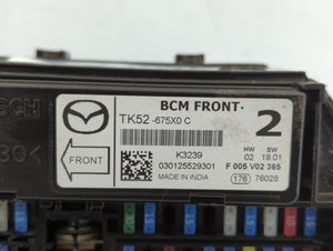 2016-2022 Mazda Cx-9 Fusebox Fuse Box Panel Relay Module P/N:KD47-66767 7154-7634-30 Fits Fits 2016 2017 2018 2019 2020 2021 2022 OEM Used Auto Parts