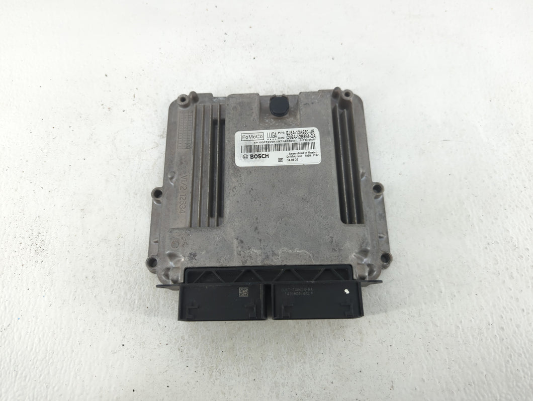 2013-2016 Ford Escape PCM Engine Control Computer ECU ECM PCU OEM P/N:DJ5A-12A650-UE CV6A-12B684-DA Fits Fits 2013 2014 2015 2016 OEM Used Auto Parts