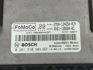 2014-2016 Ford Focus PCM Engine Control Computer ECU ECM PCU OEM P/N:EM5A-12A650-ACA 12A650-ACA Fits Fits 2014 2015 2016 OEM Used Auto Parts