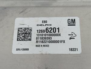 2017-2019 Chevrolet Cruze PCM Engine Control Computer ECU ECM PCU OEM P/N:12696201 Fits Fits 2017 2018 2019 2020 2021 2022 OEM Used Auto Parts