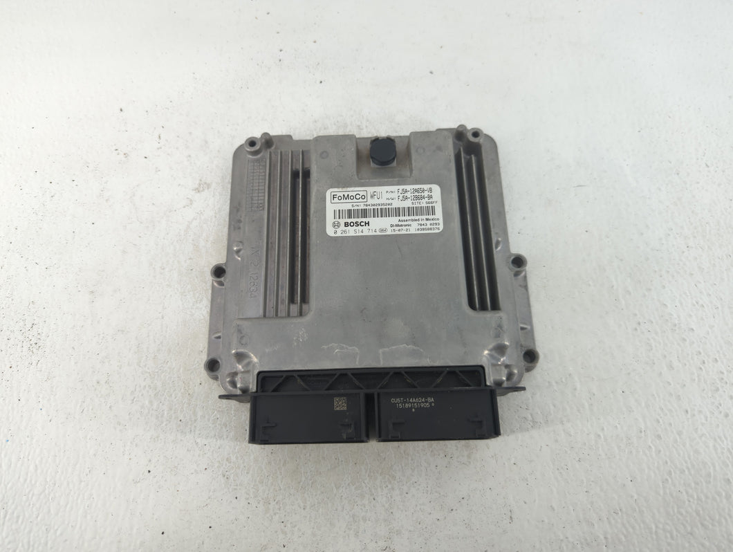 2015-2016 Ford Escape PCM Engine Control Computer ECU ECM PCU OEM P/N:FJ5A-12A650-VB Fits Fits 2015 2016 OEM Used Auto Parts