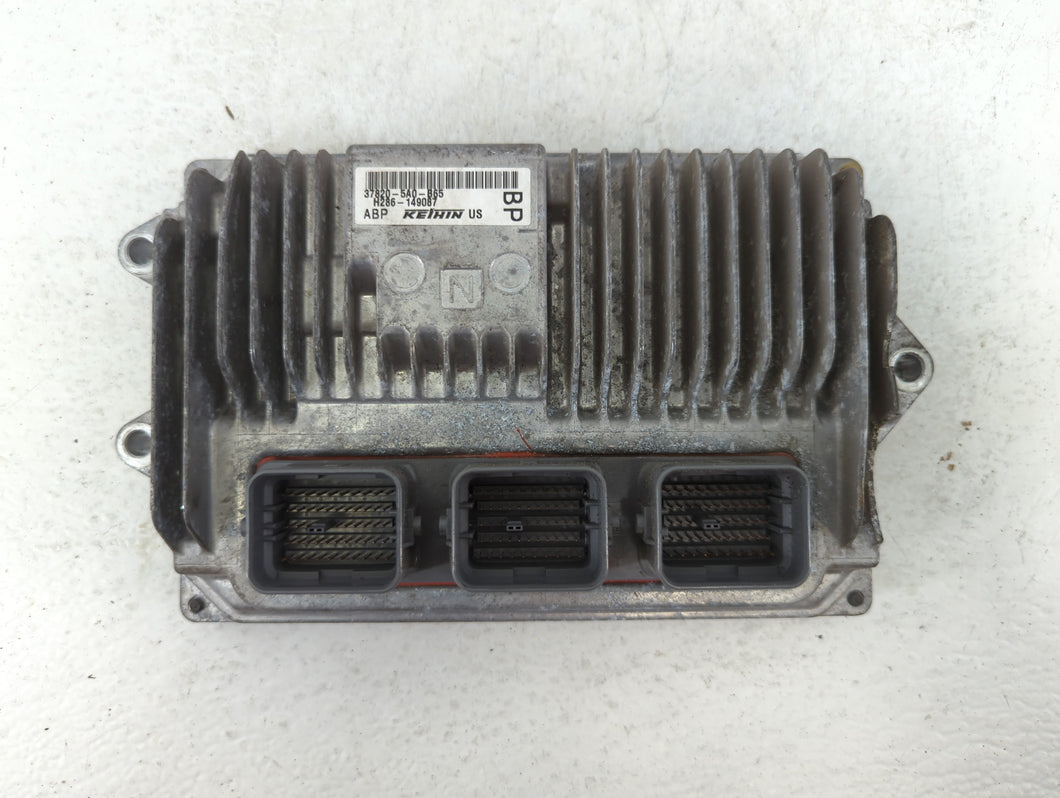 2017 Honda Accord PCM Engine Control Computer ECU ECM PCU OEM P/N:37820-5A0-B65 Fits OEM Used Auto Parts