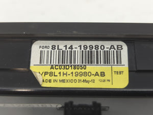 2007-2014 Ford Expedition Climate Control Module Temperature AC/Heater Replacement P/N:8L14-19980-AB Fits OEM Used Auto Parts