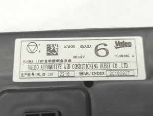 2017-2022 Nissan Rogue Climate Control Module Temperature AC/Heater Replacement P/N:27500 6MA0A Fits OEM Used Auto Parts