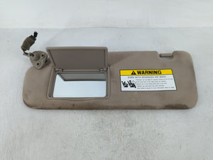 2006-2007 Hyundai Sonata Sun Visor Shade Replacement Driver Left Mirror Fits Fits 2006 2007 OEM Used Auto Parts