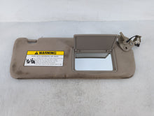 2006-2007 Hyundai Sonata Sun Visor Shade Replacement Passenger Right Mirror Fits Fits 2006 2007 OEM Used Auto Parts