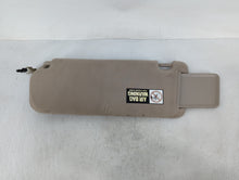 2006-2007 Hyundai Sonata Sun Visor Shade Replacement Passenger Right Mirror Fits Fits 2006 2007 OEM Used Auto Parts