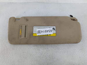 2015-2019 Hyundai Sonata Sun Visor Shade Replacement Driver Left Mirror Fits Fits 2015 2016 2017 2018 2019 OEM Used Auto Parts