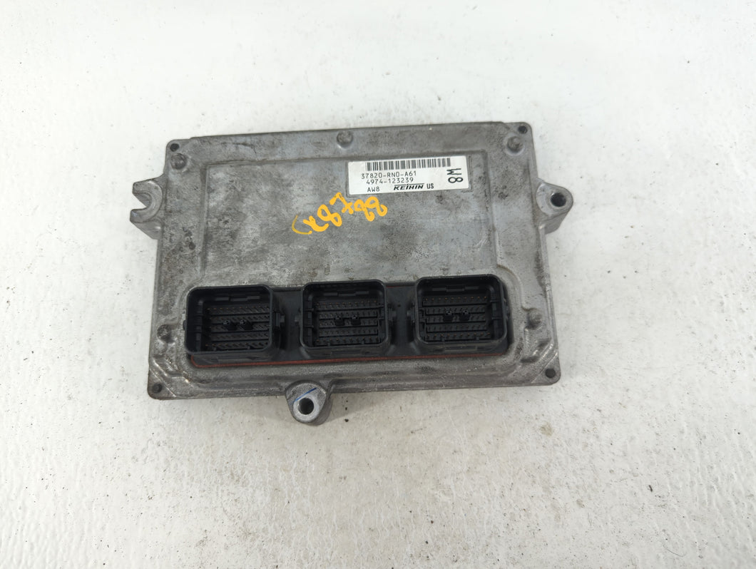 2011 Honda Pilot PCM Engine Control Computer ECU ECM PCU OEM P/N:37820-RN0-A61 37820-RN0-A21 Fits OEM Used Auto Parts